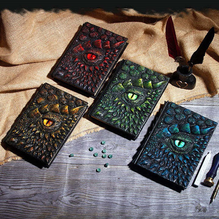 3D Dragon's Eye Embossment Note book